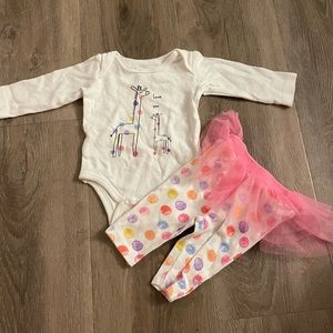 🌟4 for $20🌟 Baby Girl 0-3 Month Outfit